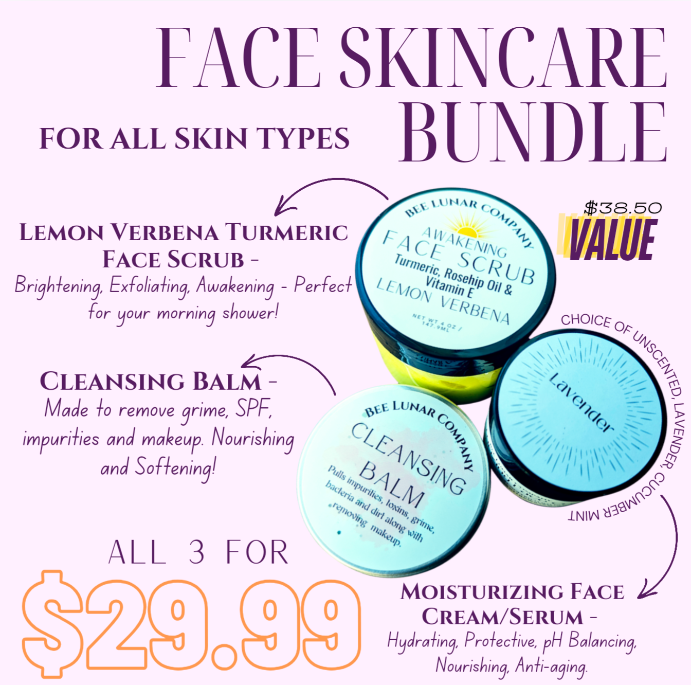 Deals skincare bundle