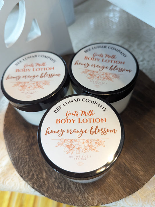 Honey Orange Blossom Goats Milk Body Lotion