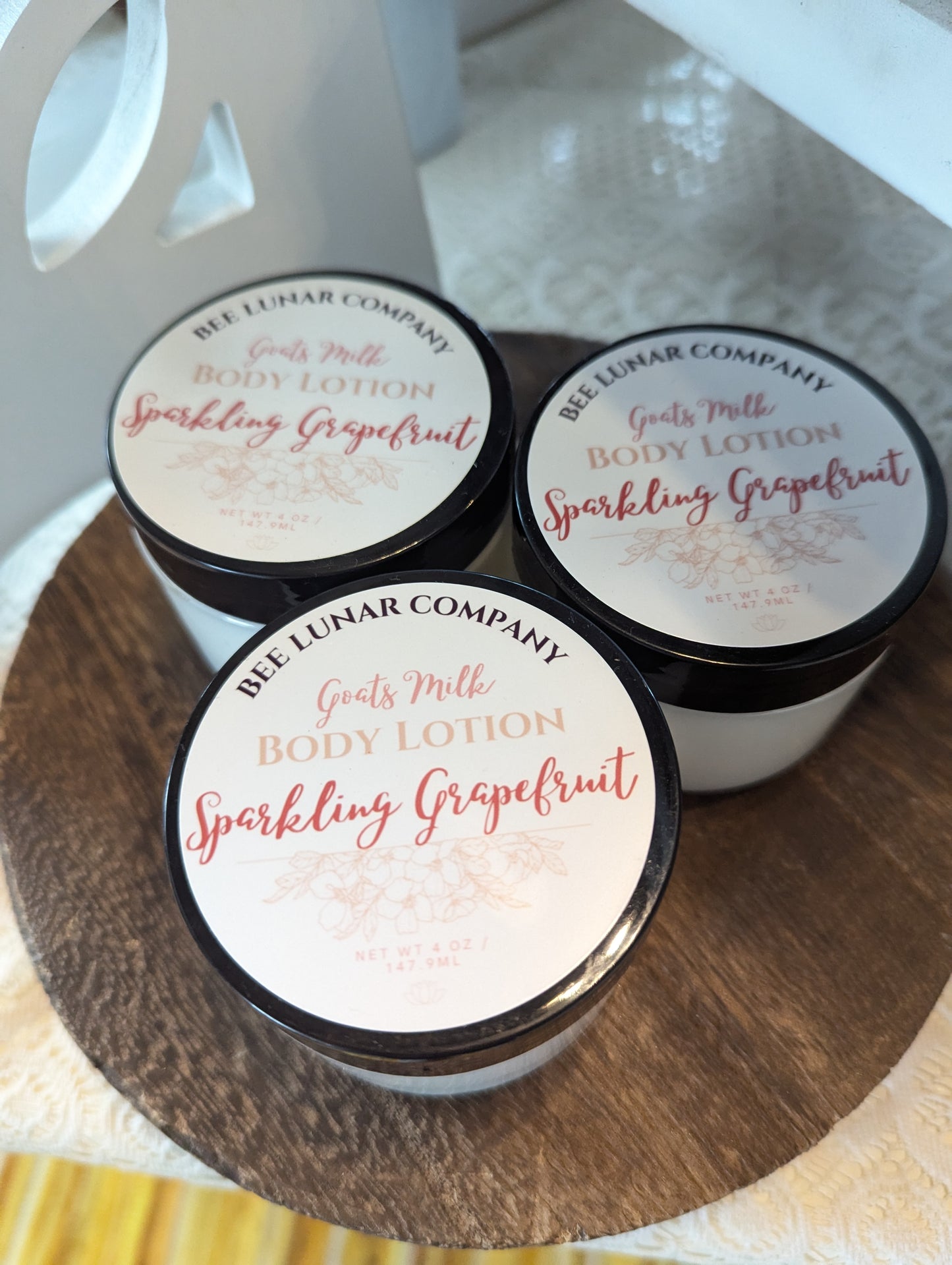 Sparkling Grapefruit Goats Milk Body Lotion - Bee Lunar Company