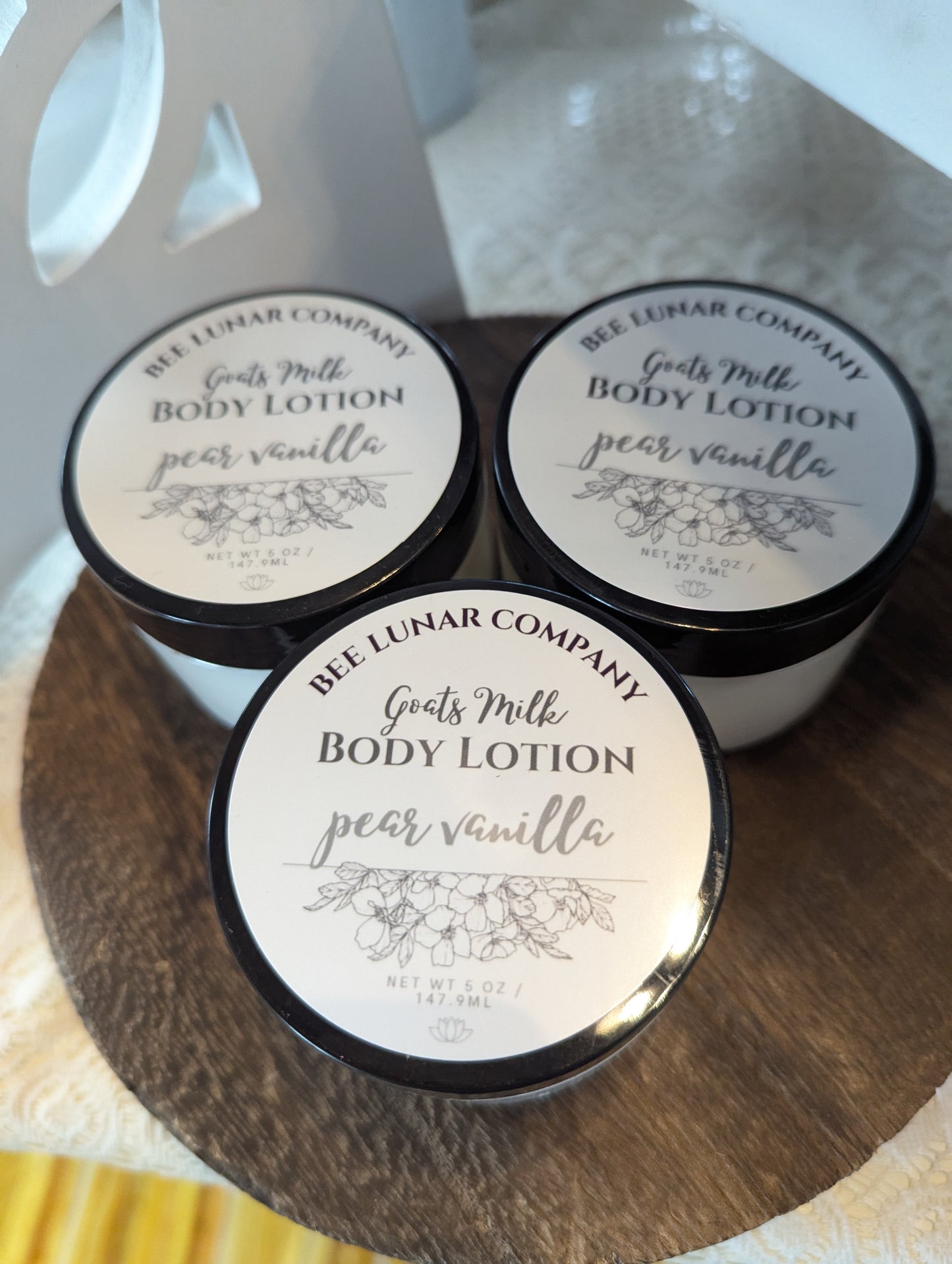 Pear Vanilla Goats Milk Body Lotion