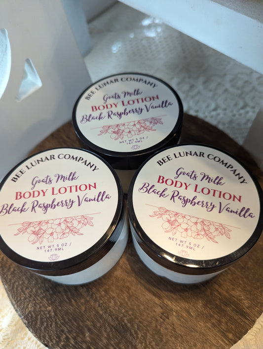 Black Raspberry Vanilla Goats Milk Body Lotion