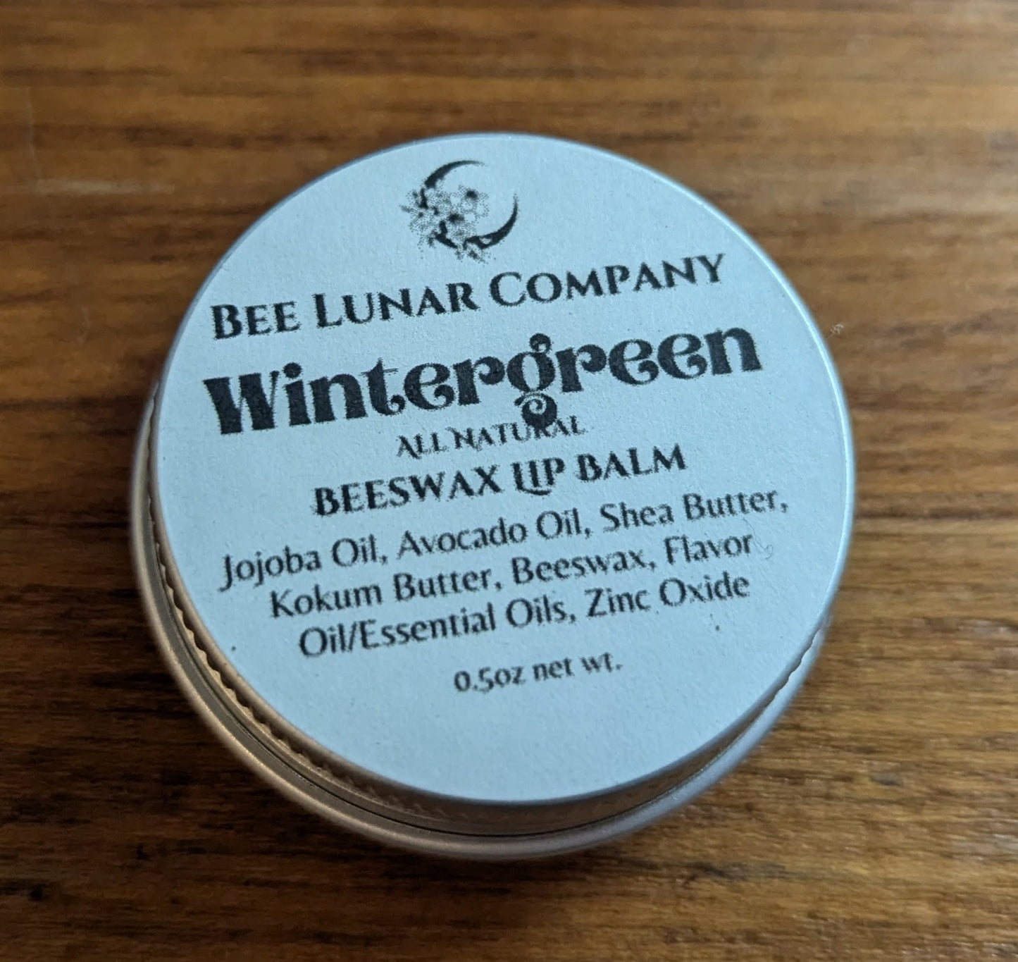 Wintergreen Lip Balm - Bee Lunar Company